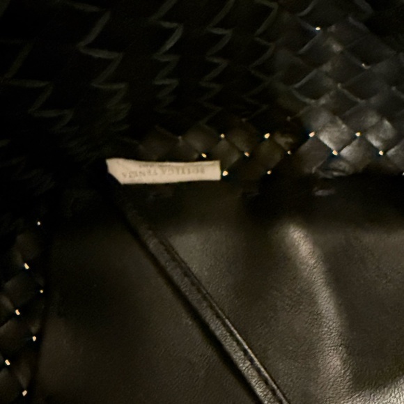 Bottega Veneta Black Cabat Woven Leather Tote Medium NEW WITH DUSTBAG - Picture 9 of 10